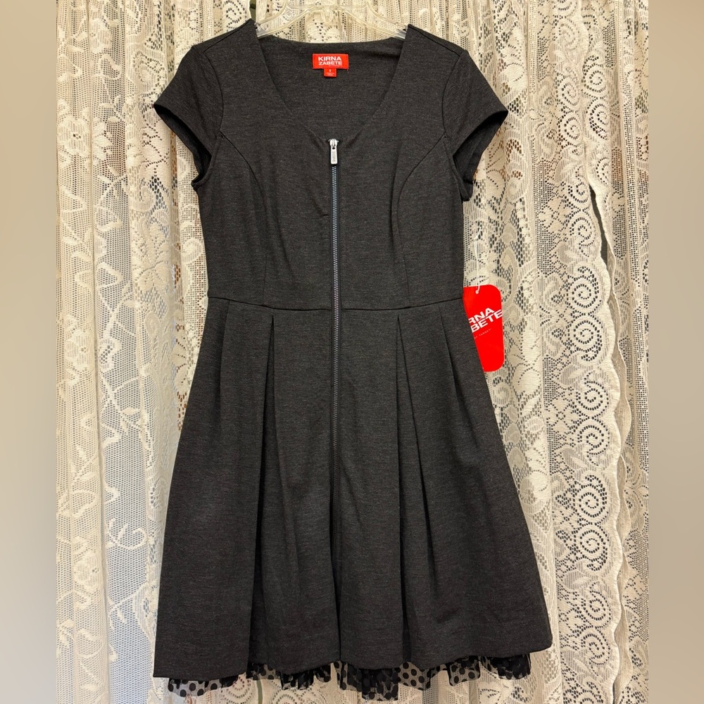 Kirna Zabete Target Grey Mini Dress